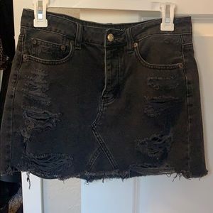 Denim skirt